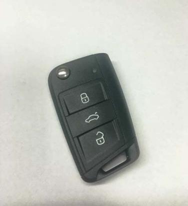 Cheie briceag pentru Skoda Superb, 3 butoane, 434 MHz, CIP ID48, cod 5E0 959 753 D