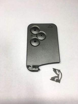 Carcasă cartelă pentru Renault Laguna/Velsatis, 3 butoane, model LED