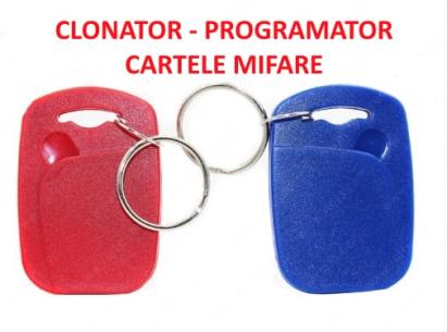 Programator si clonator cartele RFID Mifare pentru interfon si control acces
