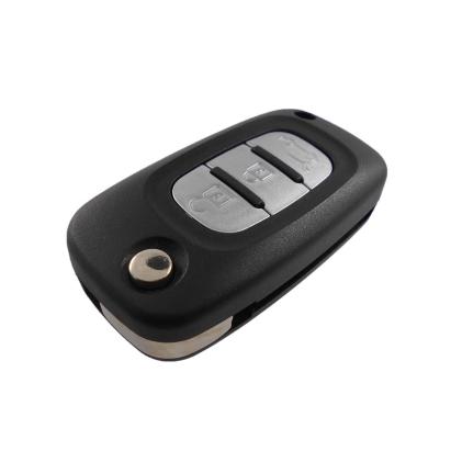 Cheie briceag compatibilă Renault Megane 3, 3 butoane, 434MHz, PCF7961