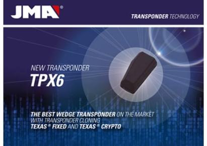 Cip transponder JMA TPX6 Carbon pentru clonare chei auto 4C/4D