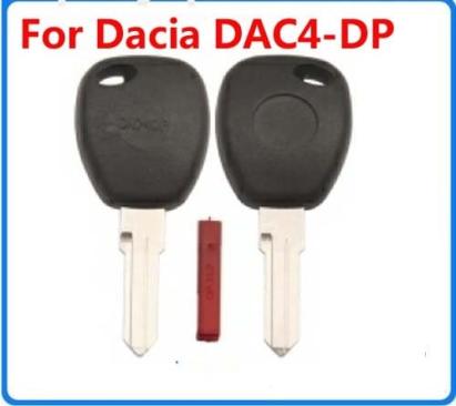 Cheie compatibilă Dacia DAC4-DP cu locaș pentru cip, lamelă inclusă