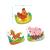 Puzzle 3 in 1 - O zi la ferma (2,3,4 piese) PlayLearn Toys