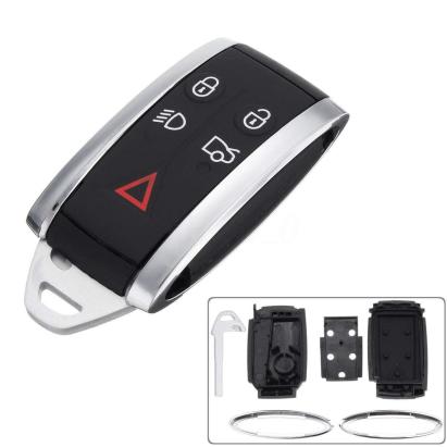 Carcasă cheie SmartKey Jaguar, 5 butoane, cu lamelă, compatibilă OEM