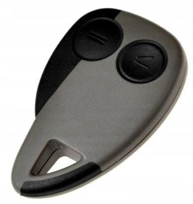 Carcasă cheie telecomandă compatibilă Renault, 2 butoane, fără electronică