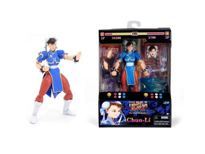 JADA STREET FIGHTER 2 SET FIGURINA CHUN LI 15CM SI ACCESORII SuperHeroes ToysZone