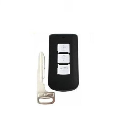 Carcasă cheie compatibilă Mitsubishi Smartkey cu 3 butoane și lamelă de urgență