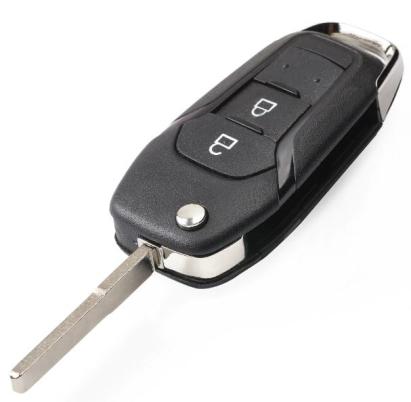 Carcasă cheie tip briceag compatibilă Ford Ranger, 2 butoane, lamelă HU101