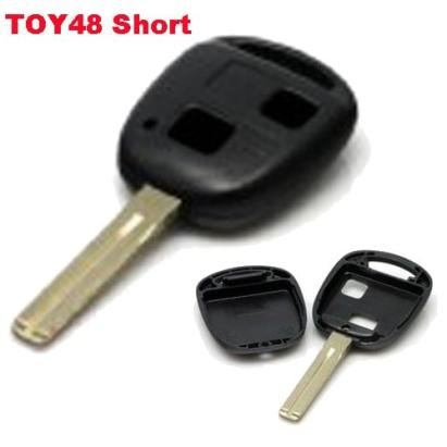Carcasă cheie auto compatibilă Toyota/Lexus, 2 butoane, lamelă TOY48 (OEM)