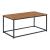 Masuta cafea Esbjerg 45 x 100 x 55 cm efect lemn nuanta inchisa [en.casa] HausGarden Leisure
