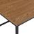 Masuta cafea Esbjerg 45 x 100 x 55 cm efect lemn nuanta inchisa [en.casa] HausGarden Leisure