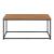 Masuta cafea Esbjerg 45 x 100 x 55 cm efect lemn nuanta inchisa [en.casa] HausGarden Leisure