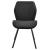Scaune design Sarpsborg DG set 2 buc poliester gri inchis [en.casa] HausGarden Leisure