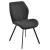 Scaune design Sarpsborg DG set 2 buc poliester gri inchis [en.casa] HausGarden Leisure
