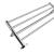Suport pentru prosoape din inox SUS304, crom lucios, 58 cm, pentru baie