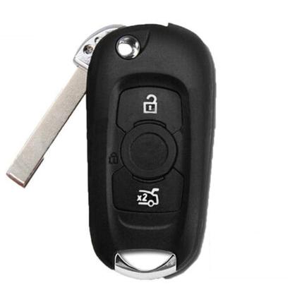 Carcasă cheie tip briceag compatibilă Opel Astra K, 3 butoane, lamelă HU100