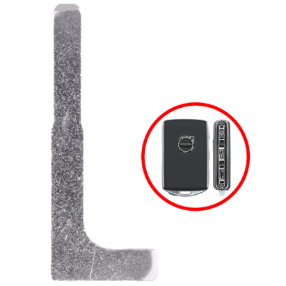 Lamela cheie de urgență HU101 pentru Volvo Smartkey 2016–2021, OEM