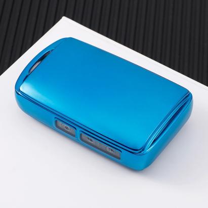 Husă cheie Mazda Smartkey 3 butoane, TPU premium, albastră – compatibilă CX-30