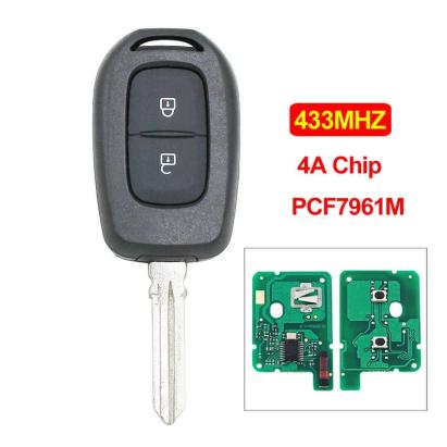 Cheie auto cu cip si telecomanda Dacia Logan/Duster 2016+ 433MHz PCF7961M HU136
