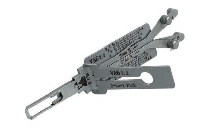 Decodor Lishi 2in1 VA6 V2 pentru profil VA6 – Citroen, Peugeot, Renault