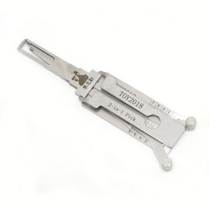 Decodor Lishi 2in1 TOY2018 pentru profil Toyota, instrument deschidere auto