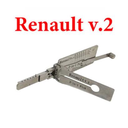 Decodor LISHI 2in1 pentru Renault V.2 – unealtă de decodare și picking