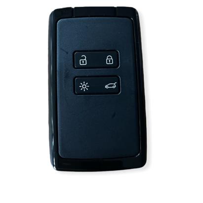 Carcasă cartelă cheie Renault Megane 4/Kadjar/Koleos, 4 butoane, neagră