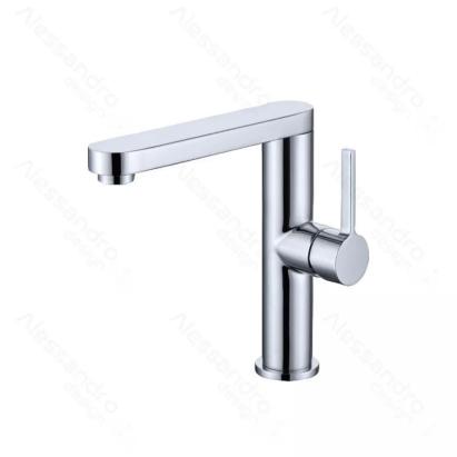 Baterie lavoar din alama sanitara, crom lucios, monocomanda Korman Technik 9107