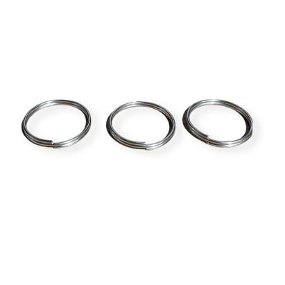Set 100 inele metalice pentru chei și brelocuri, diametru 30 mm