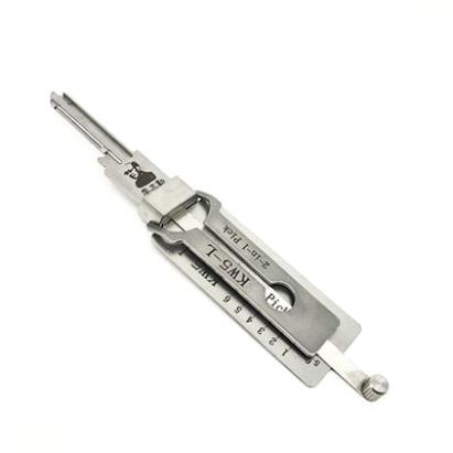Decodor Lishi 2in1 pentru KW5-L, 6 pini, instrument precis pentru lacatuserie auto
