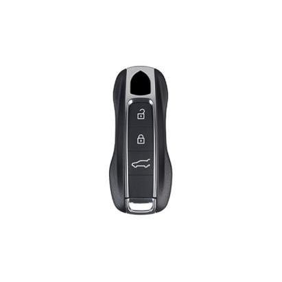 Carcasă cheie compatibilă Porsche Cayenne 2021–2023, 3 butoane, keyless, HU162