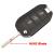 Carcasă cheie tip briceag compatibilă Citroen C4 2017+, 3 butoane, buton far, HU83