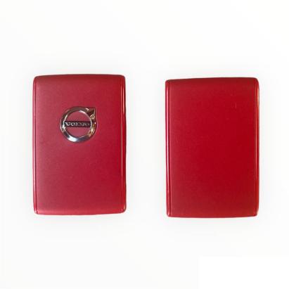 Set capace fata-spate carcasa cheie Smartkey pentru Volvo XC90 2015-2020, rosu