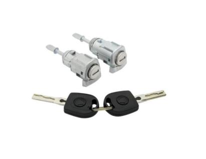 Set yale uși față VW Golf 4/Polo/Lupo/Bora/T5, stânga+dreapta, cu 2 chei