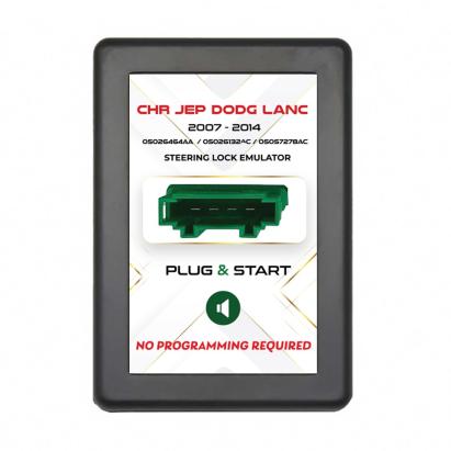 Emulator ESL blocare direcție Dodge/Chrysler/Jeep/Fiat 2007–2014, cu sunet