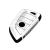 Husă pentru cheie Smartkey BMW Seria G, 3/4 butoane, ABS alb-negru