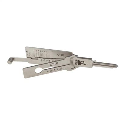 Decodor Lishi 2in1 GT10 pentru chei Iveco și Fiat, profil GT10, 7 tăieturi