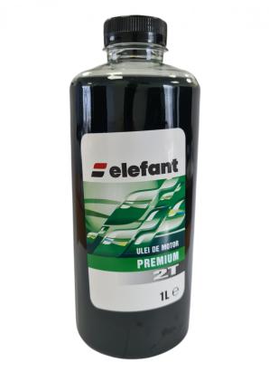 Ulei verde amestec, motoare 2 Timpi, 1L ,30 ml/l, Elefant