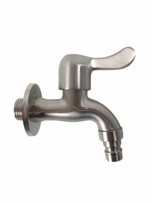 Robinet lavoar apă rece MIXXUS BIB-02 din oțel inoxidabil, monocomandă, cu racorduri