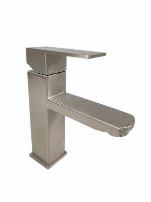 Baterie lavoar MIXXUS KUB-001 din inox, monocomandă, cu racorduri incluse