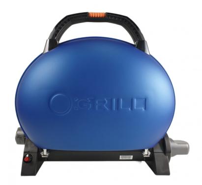 Grătar portabil pe gaz O-Grill 500, albastru, 11 kg, pentru camping și picnic