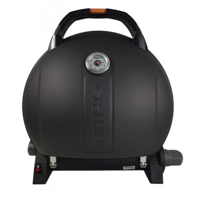 Grătar portabil O-Grill 900 negru, compact, cu termometru integrat