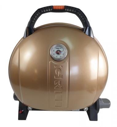 Grătar portabil pe gaz O-Grill 900 Gold cu termometru integrat, 7 kg