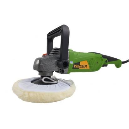 Mașină de polisat ProCraft PM2100E cu afișaj LCD, disc 180 mm, 2.1 kW, 3300 rpm