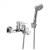 Baterie cadă cu duș MIXXUS Finio 009 (Euro), monocomandă, crom