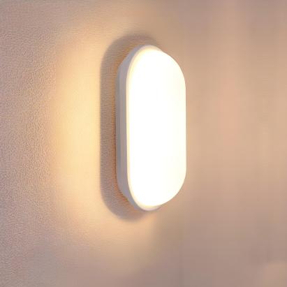 Aplica LED de Exterior, IP65, Alb, Lumina Calda 3000K, Alb