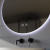 Oglindă LED rotundă 70 cm Isolda, touch, dimabilă, cu sistem de dezaburire