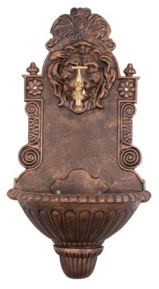 Lavoar de grădină Gardens WB-006C cu robinet, aspect cupru, 41x21x76,5 cm