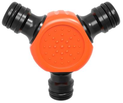 Conector triplu 3 căi Strend Pro pentru furtun standard, SoftTouch