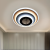 Lustră LED NEXA rotundă 3D 39W, alb, lumină rece/caldă/neutră